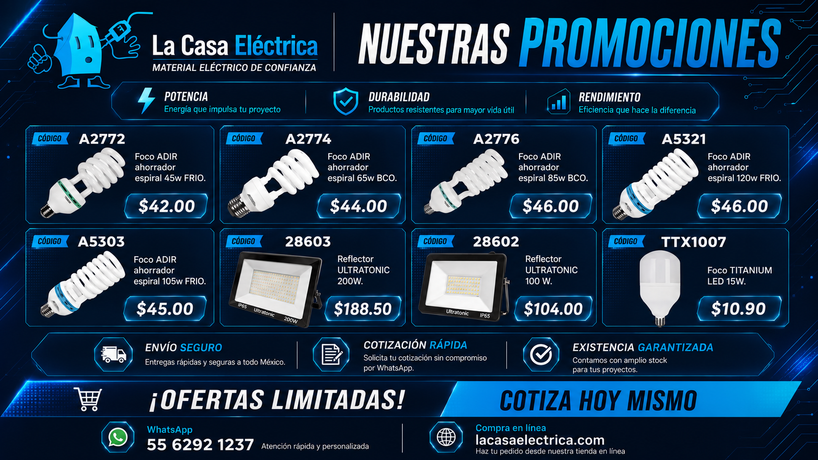Promociones La Casa Eléctrica